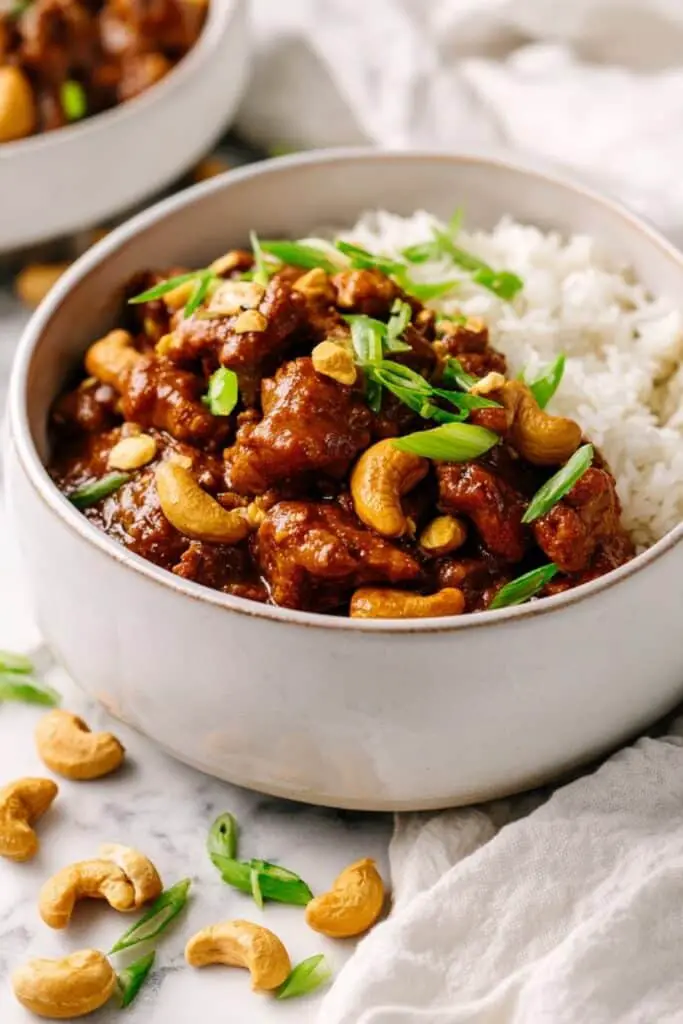 Slow Cooker Cashew Chicken Recipe