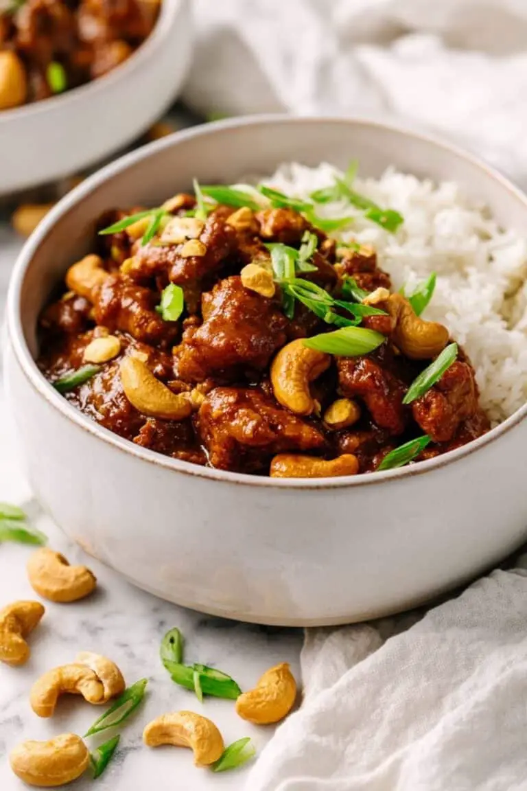 Slow Cooker Cashew Chicken Recipe