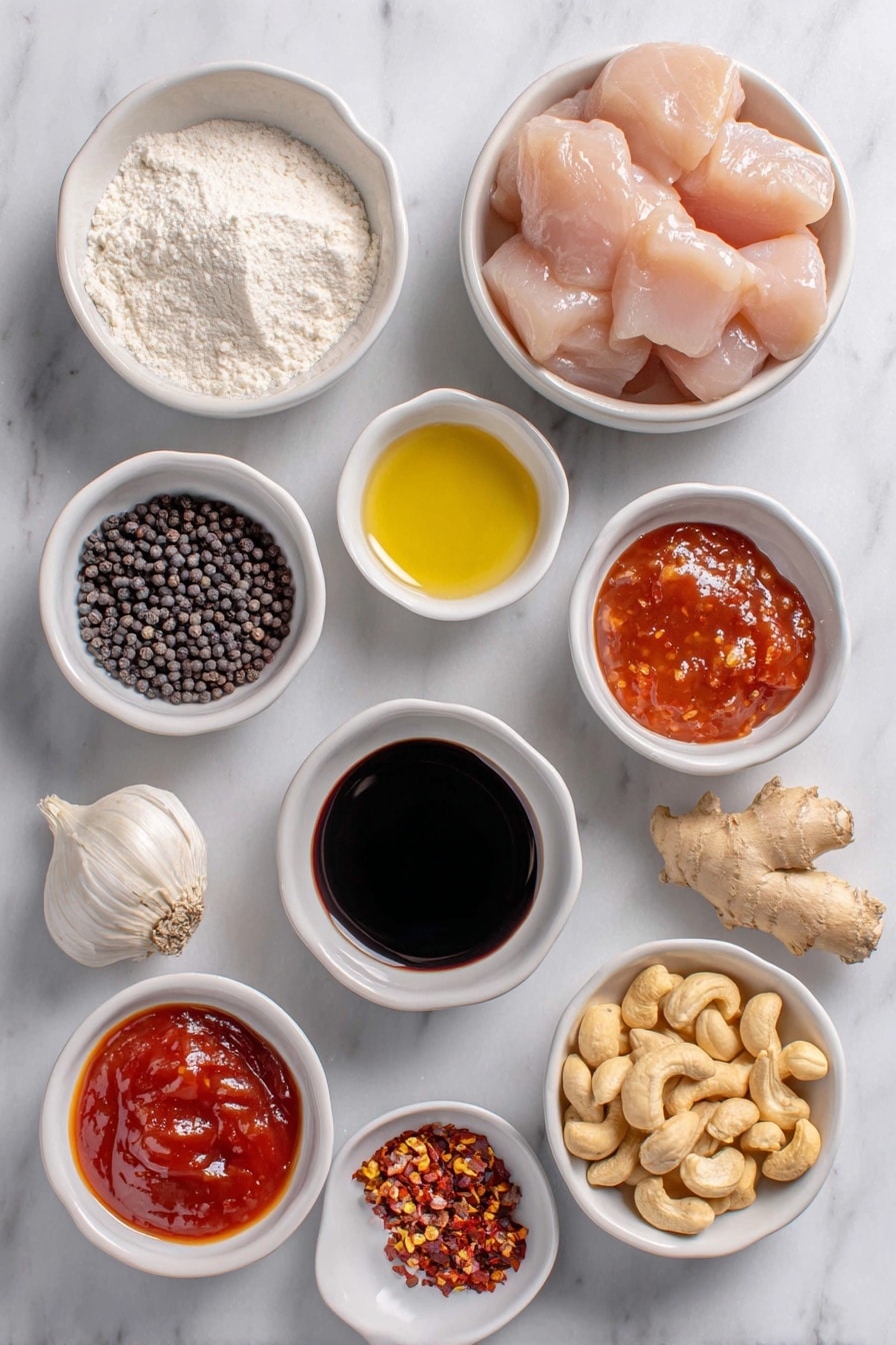 Slow Cooker Cashew Chicken Recipe - Ingredients