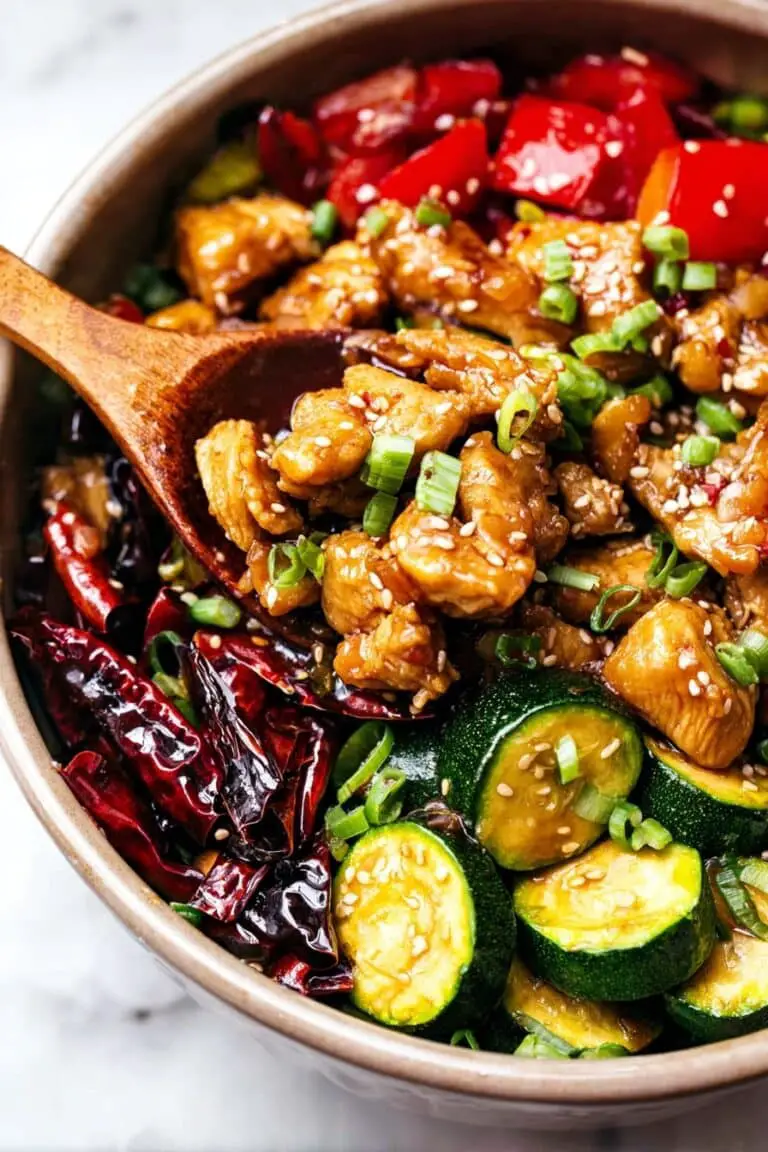 Healthy Slow Cooker Kung Pao Chicken Recipe