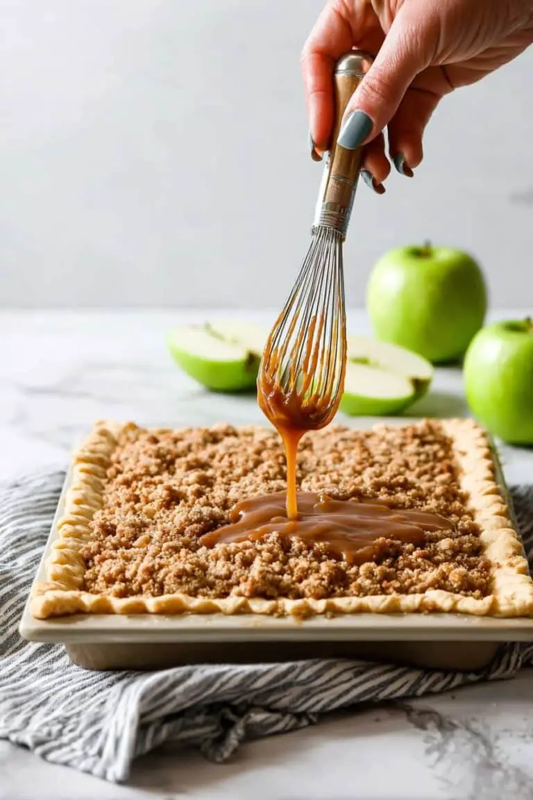 Caramel Apple Slab Pie Recipe