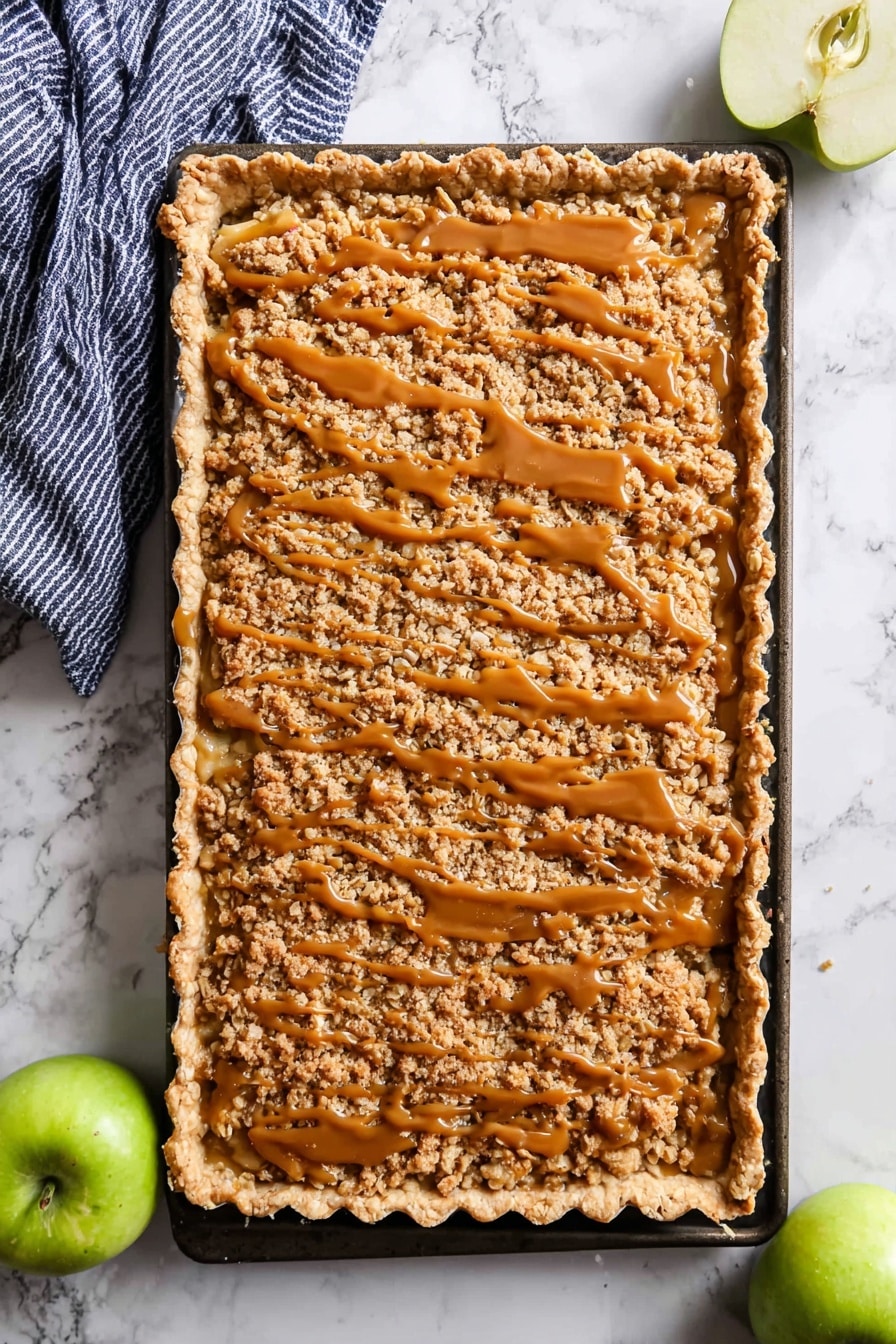 Caramel Apple Slab Pie Recipe - Recipe Step