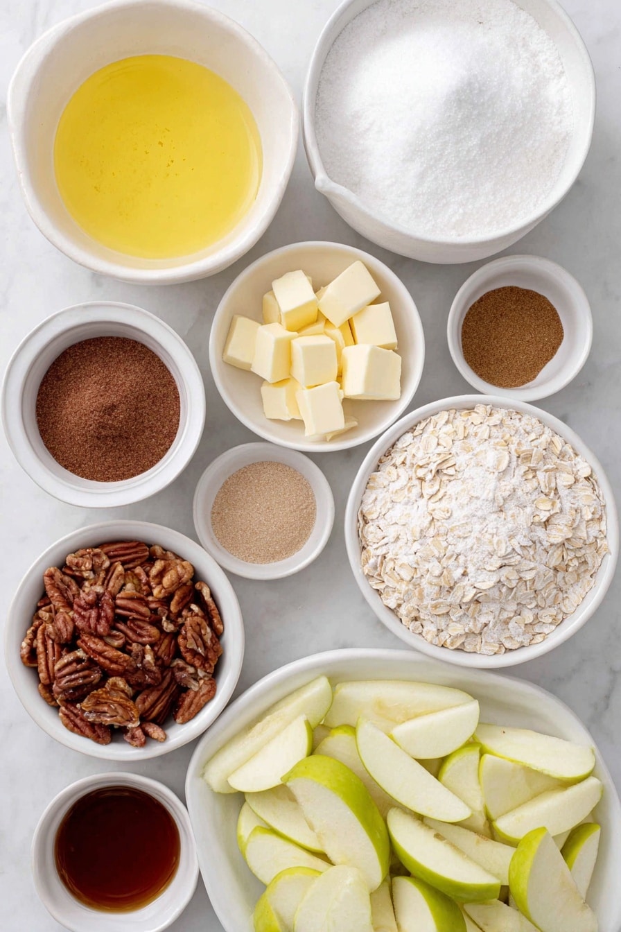 Apple Pecan Crisp Recipe - Ingredients
