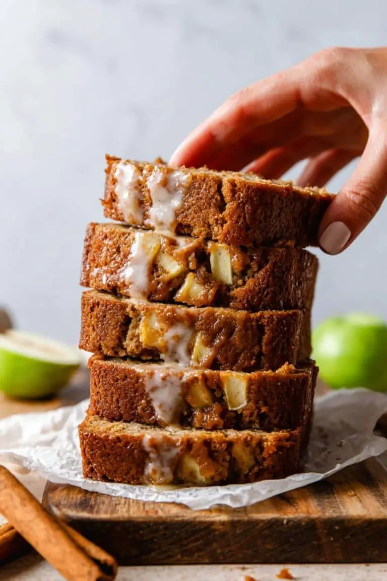 Apple Cinnamon Bread with Cider Glaze Recipe