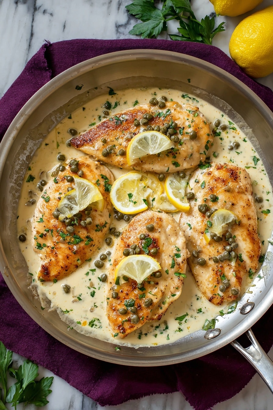Creamy Chicken Piccata Recipe - Recipe Step
