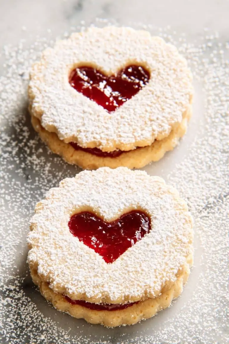 Raspberry Jam Linzer Cookies Recipe