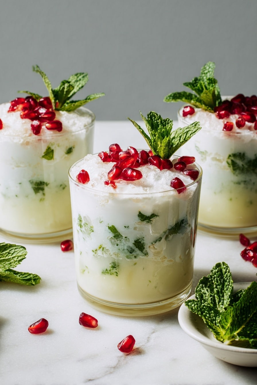 White Christmas Mojito Recipe - Recipe Step