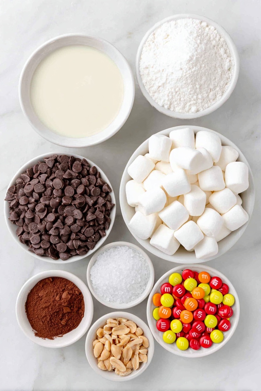 Reindeer Tracks Chocolate Fudge Recipe - Ingredients