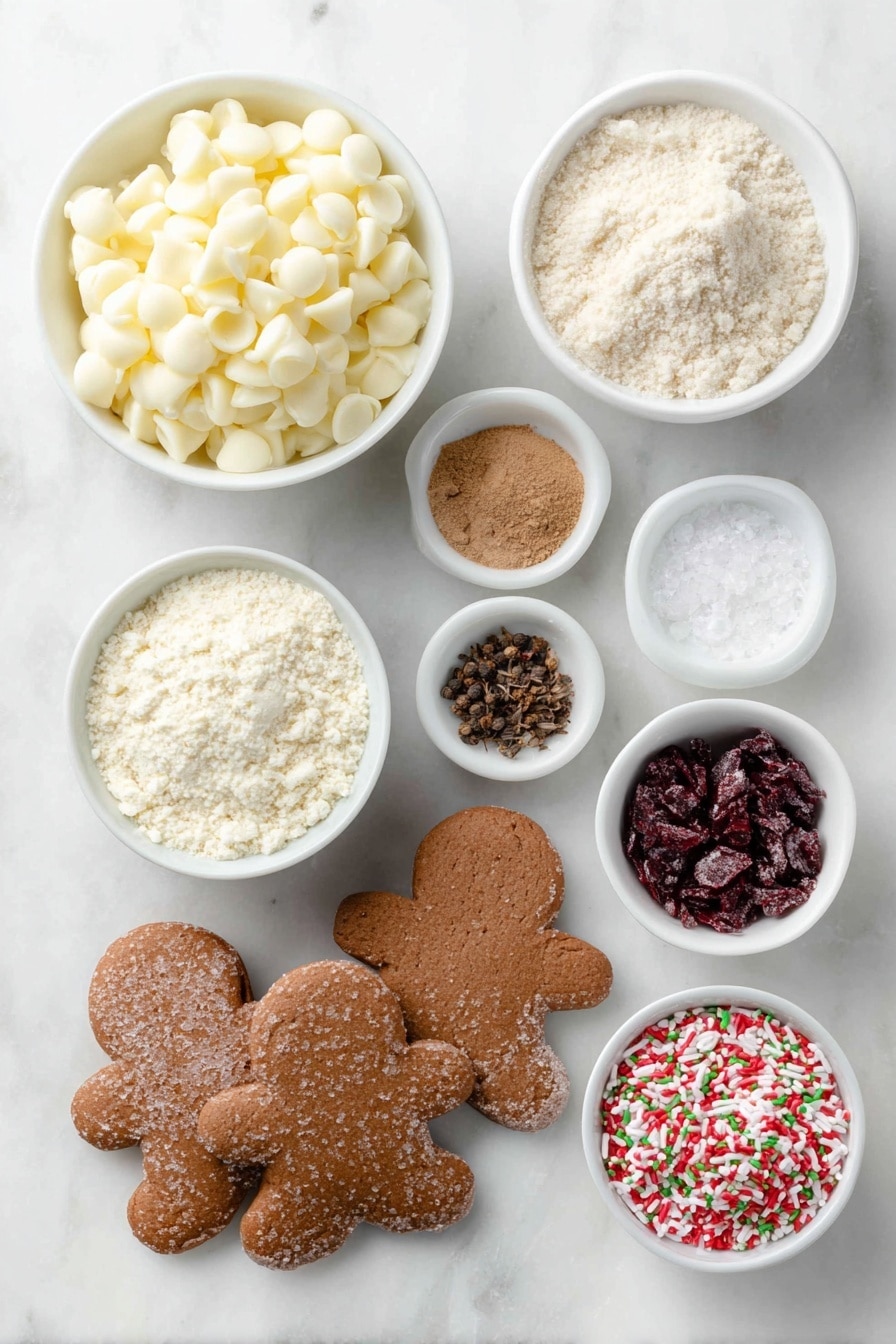 Gingerbread Cookie Bark Recipe - Ingredients