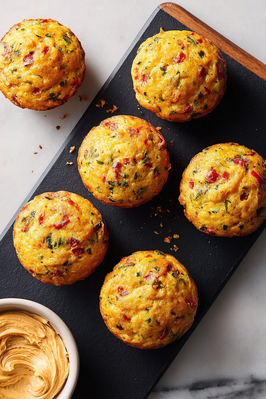 Pimiento Cheese Corn Muffins Recipe - Recipe Step