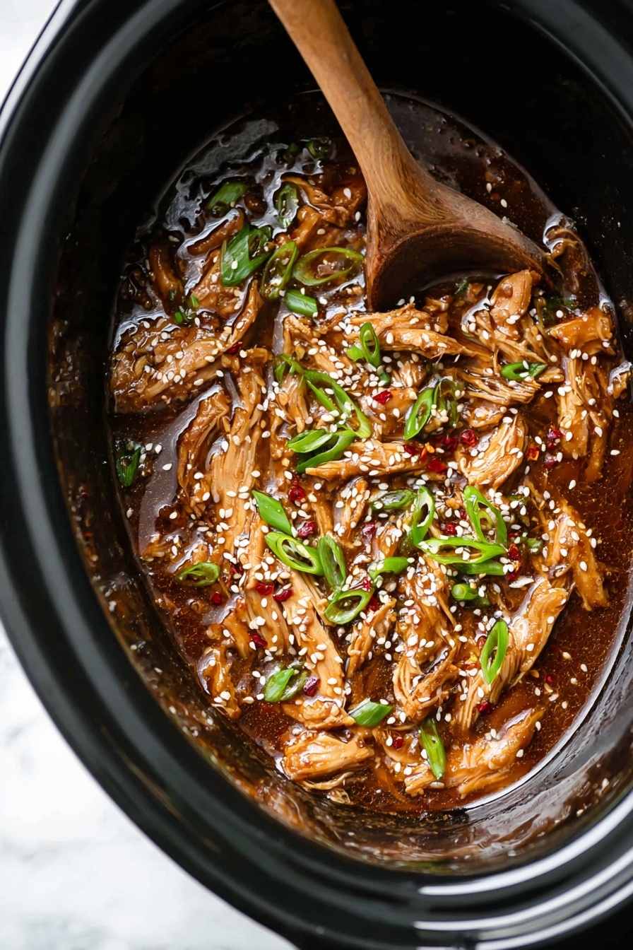 Slow Cooker Korean BBQ Chicken Recipe - Recipe Step