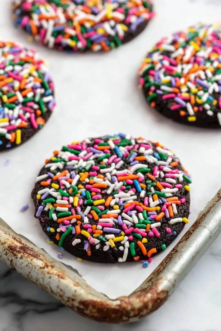 Chocolate Sprinkle Cookie Recipe