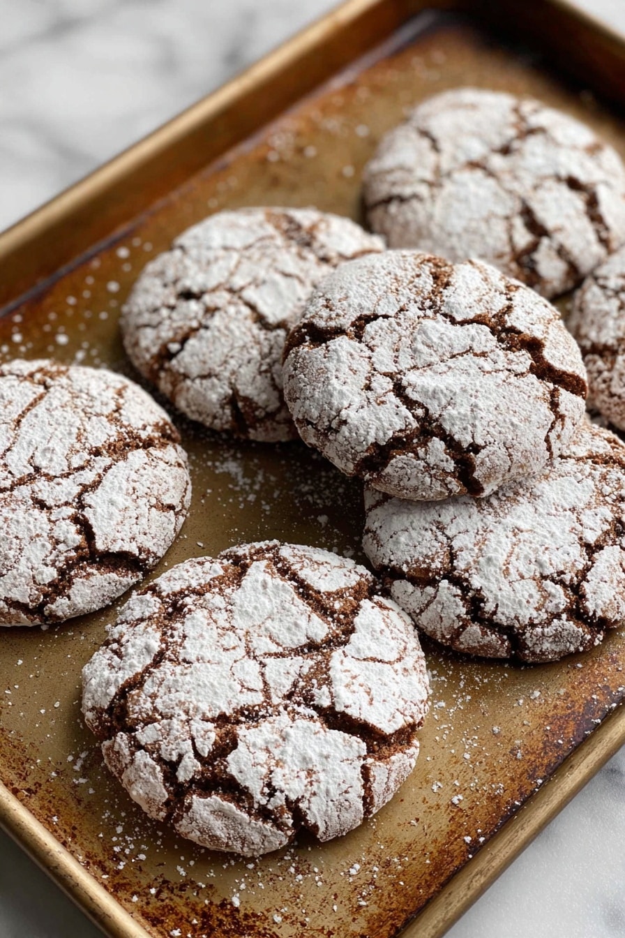 Molasses Crinkle Cookies Recipe - Recipe Step