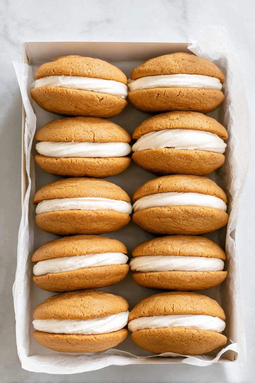 Gingerbread Whoopie Pies Recipe - Recipe Step