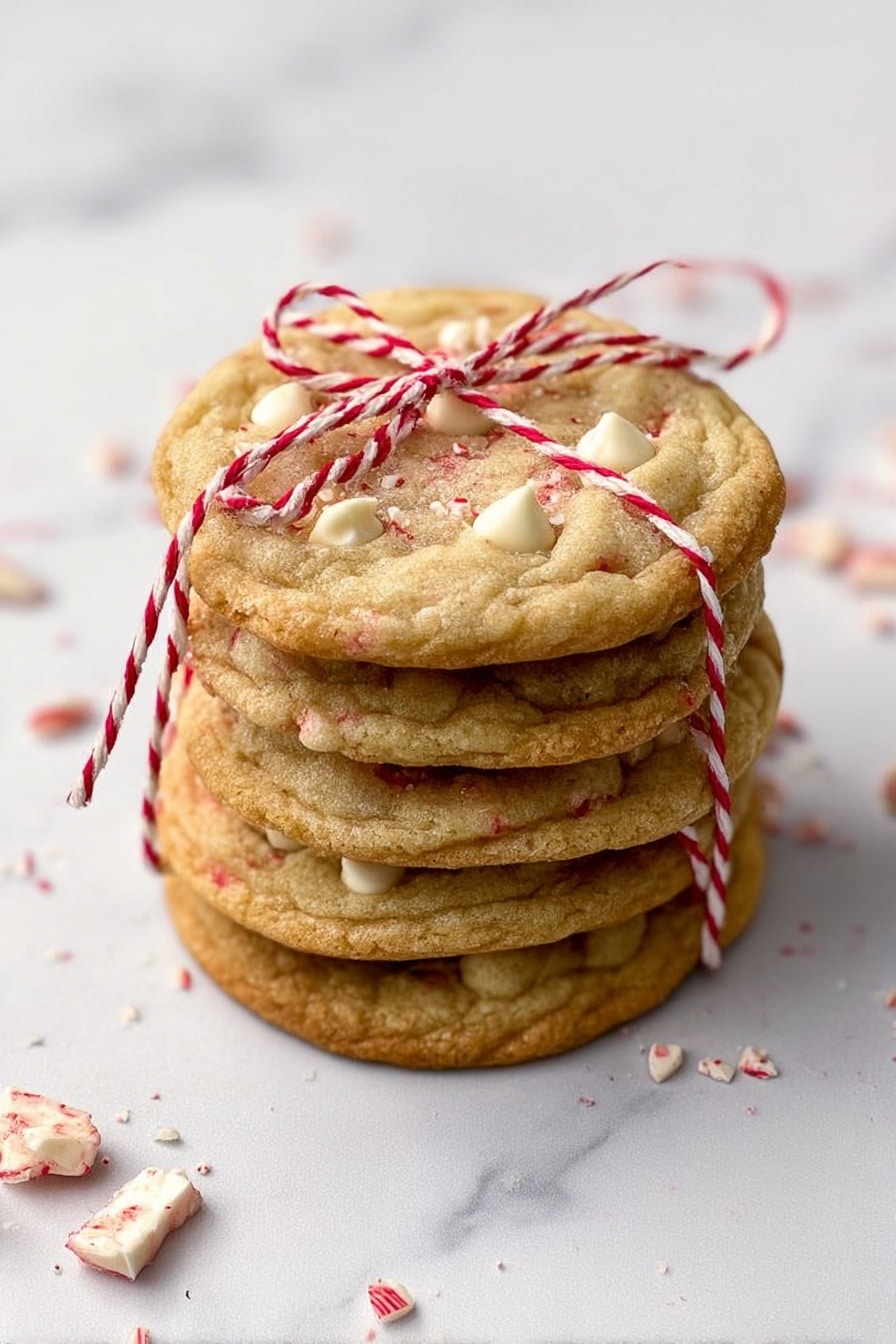 White Chocolate Peppermint Cookies Recipe - Recipe Step