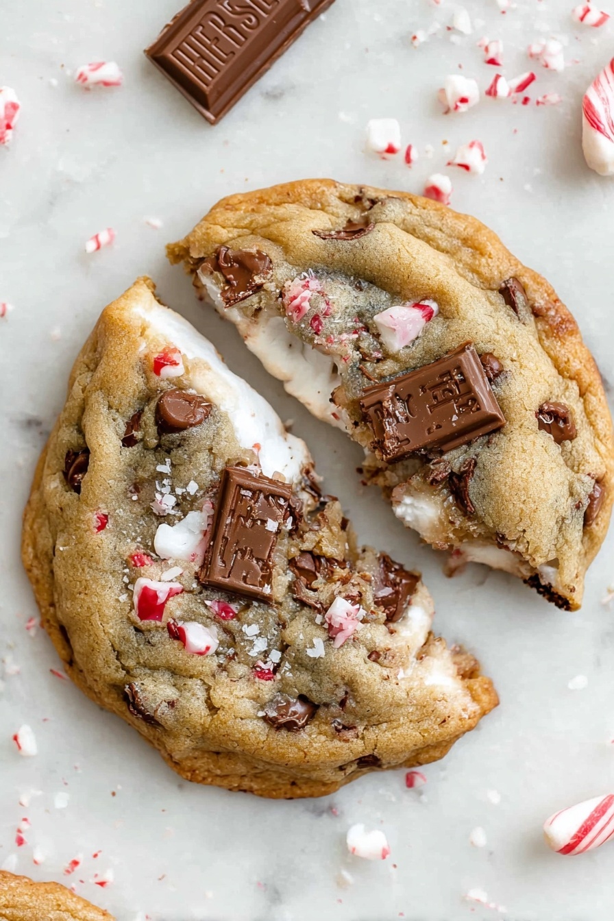 Chocolate Peppermint S'mores Cookies Recipe - Recipe Step