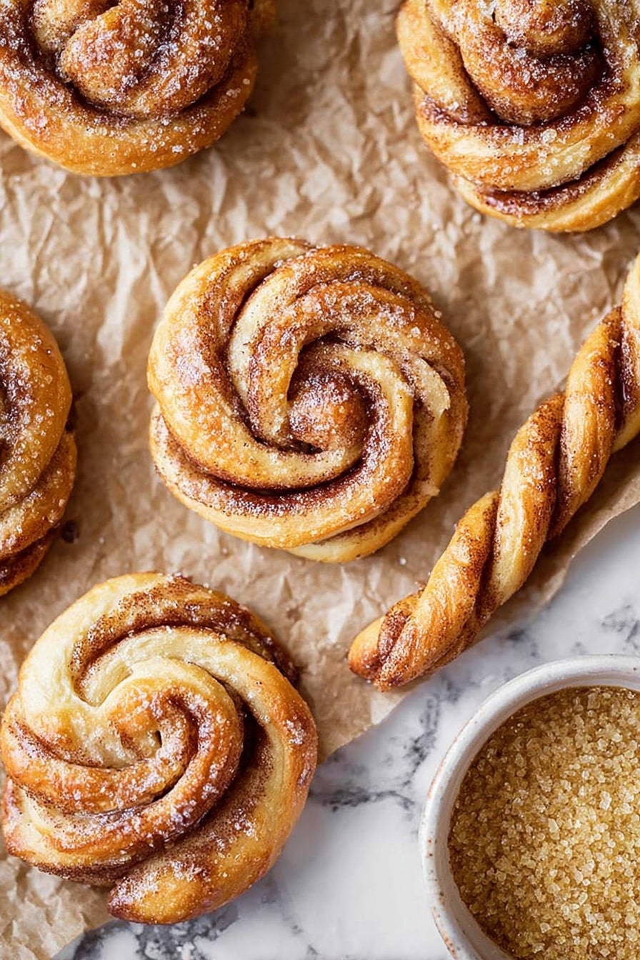 Pumpkin Spice Danish Twists Recipe - Serving