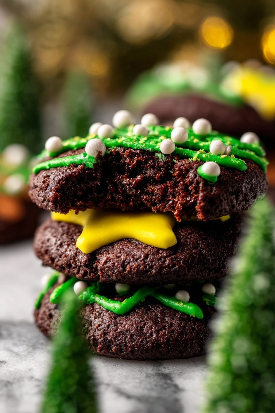 Christmas Tree Cookie Recipe - Serving