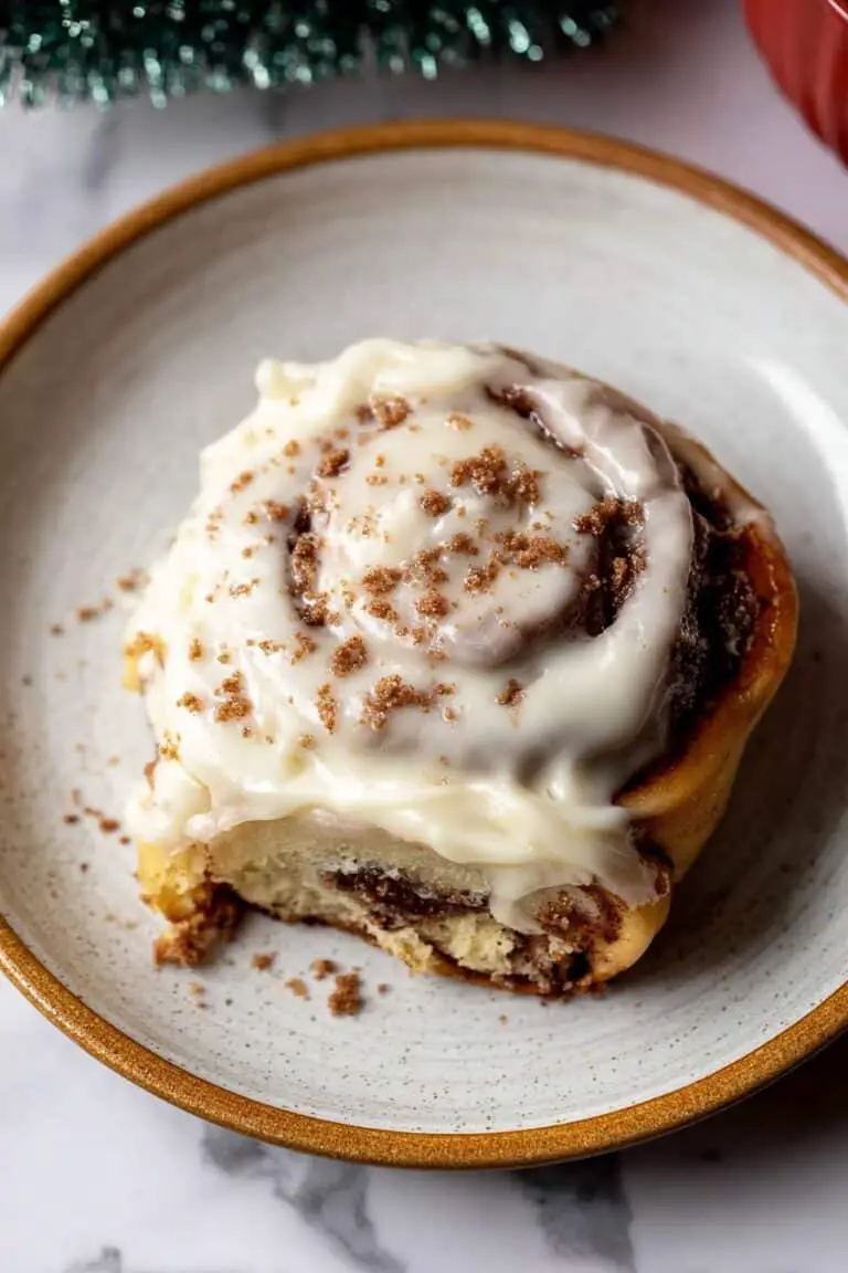 Eggnog Cinnamon Rolls Recipe