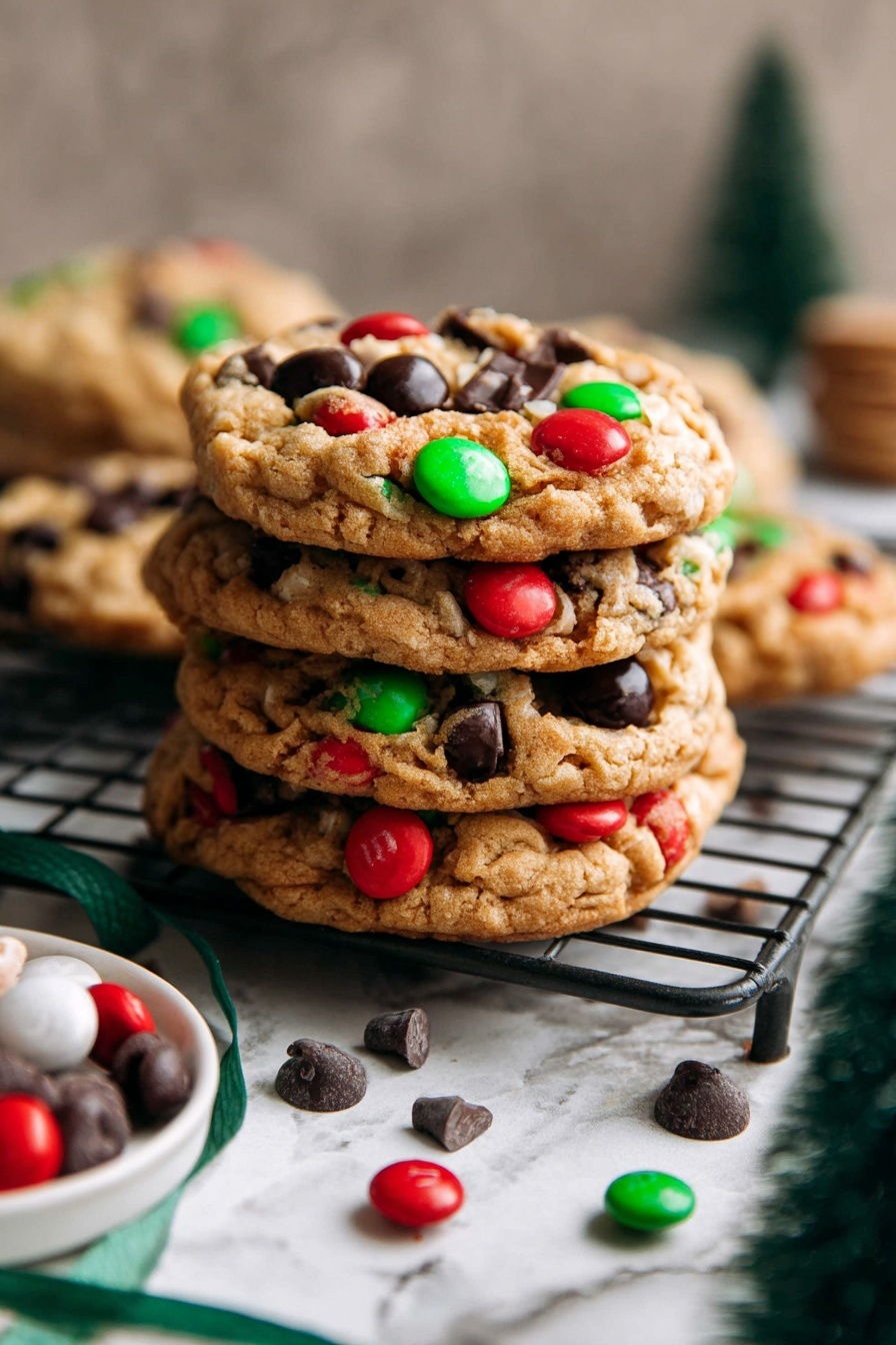 Christmas M&M Cookie Recipe - Recipe Step