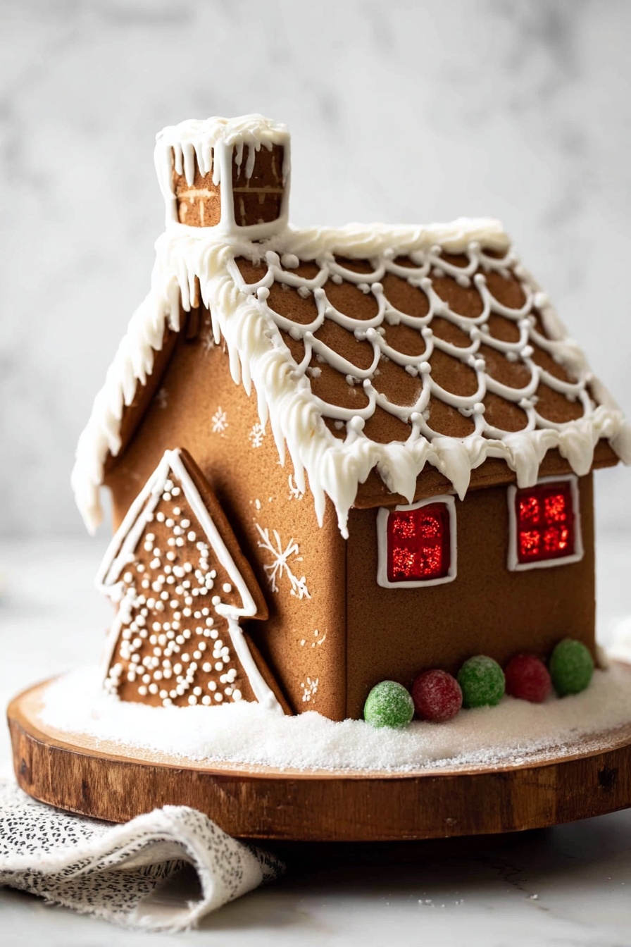 Festive Gingerbread House Recipe - Recipe Step