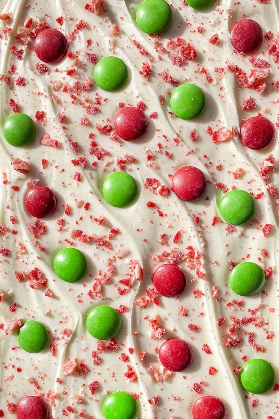 Chocolate Peppermint Bark Recipe - Serving