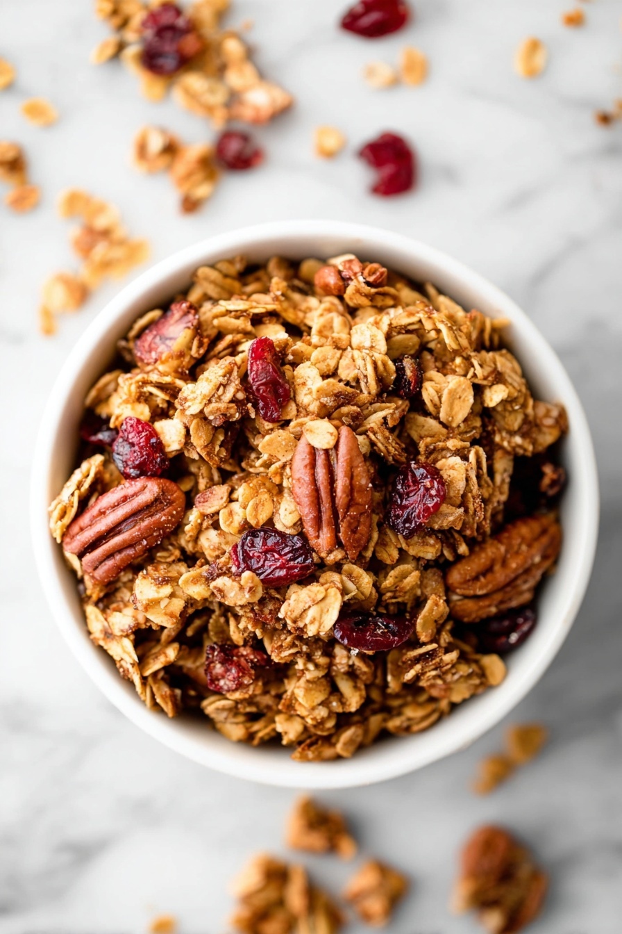 Gingerbread Granola Recipe - Serving