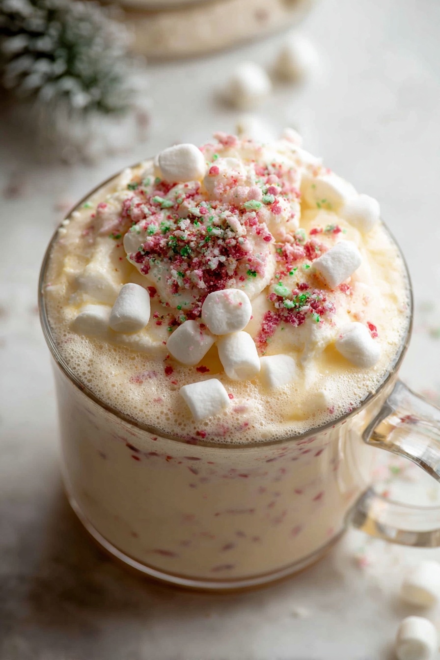 White Hot Chocolate Recipe - Recipe Step