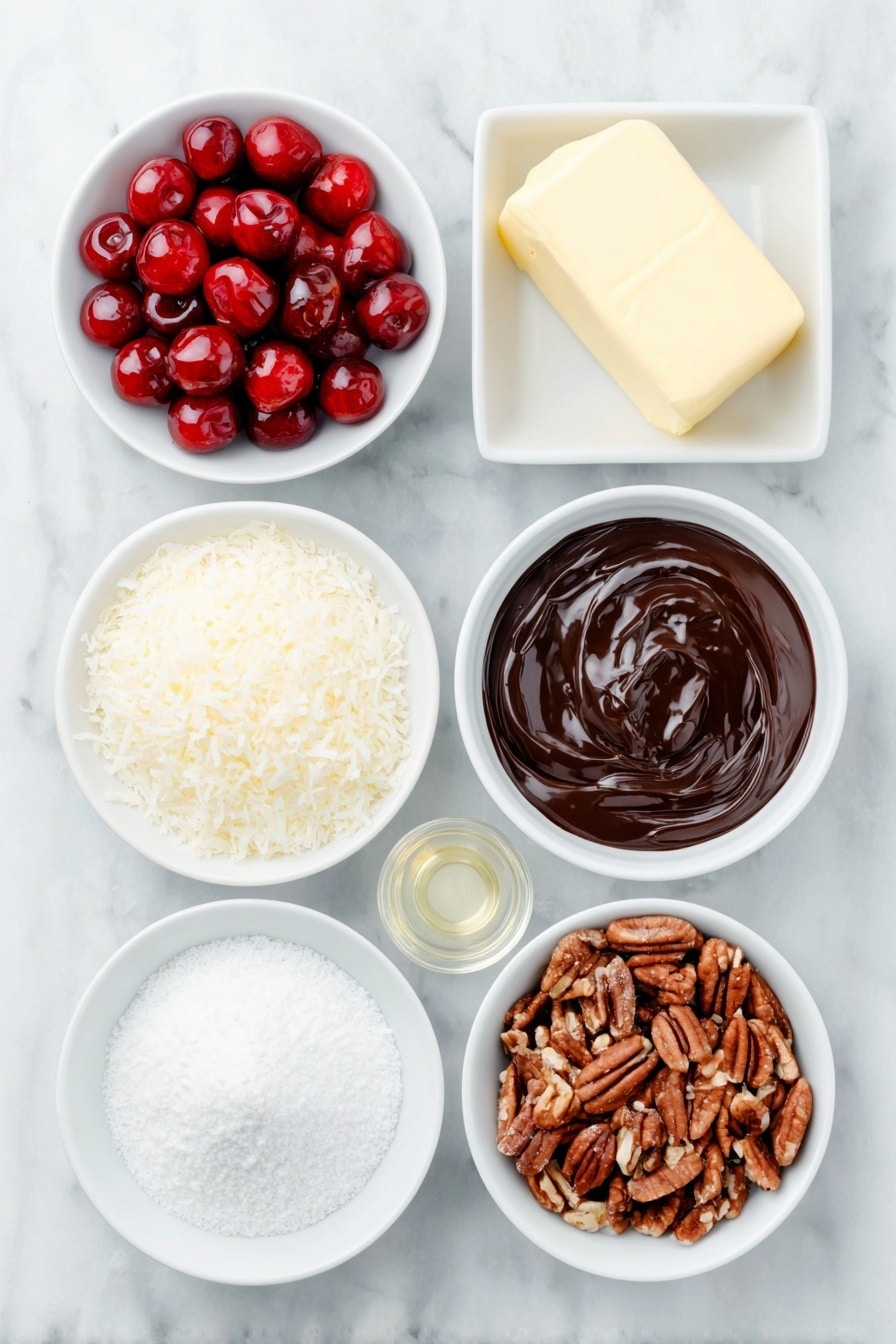 Martha Washington Cherry Coconut Truffles Recipe - Ingredients