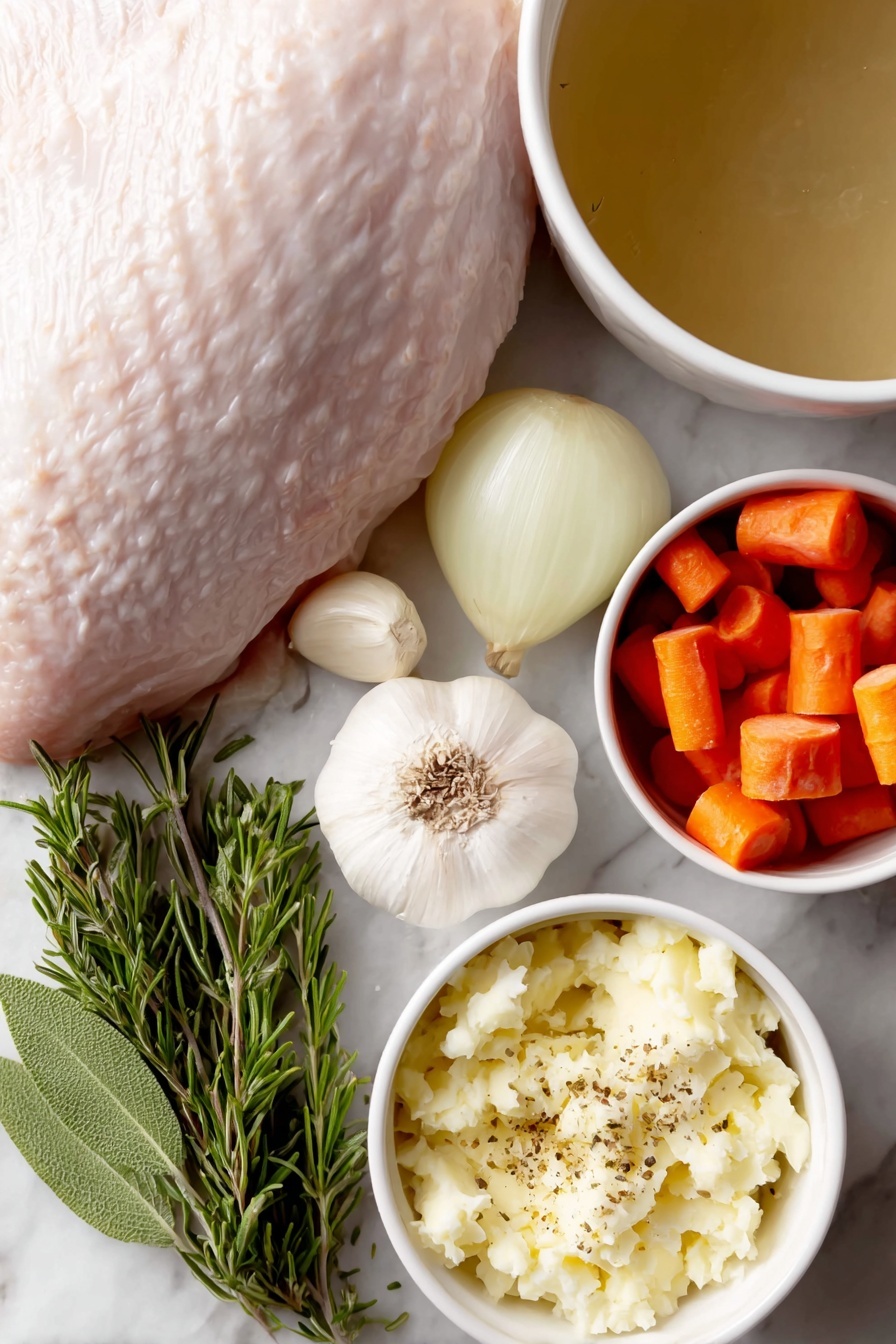 Slow Cooker Herb Turkey Breast Recipe - Ingredients