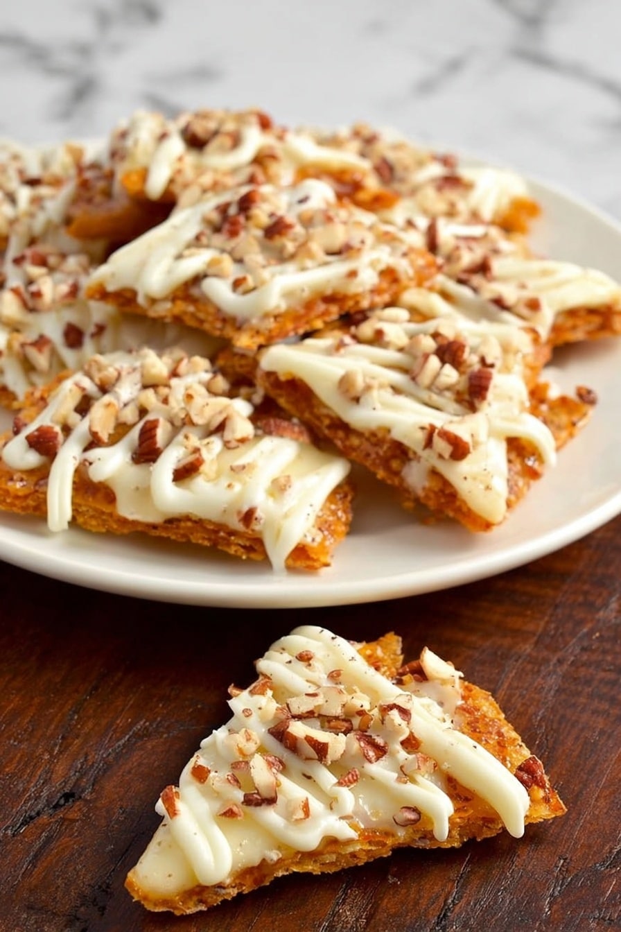White Chocolate Pecan Toffee Recipe - Recipe Step