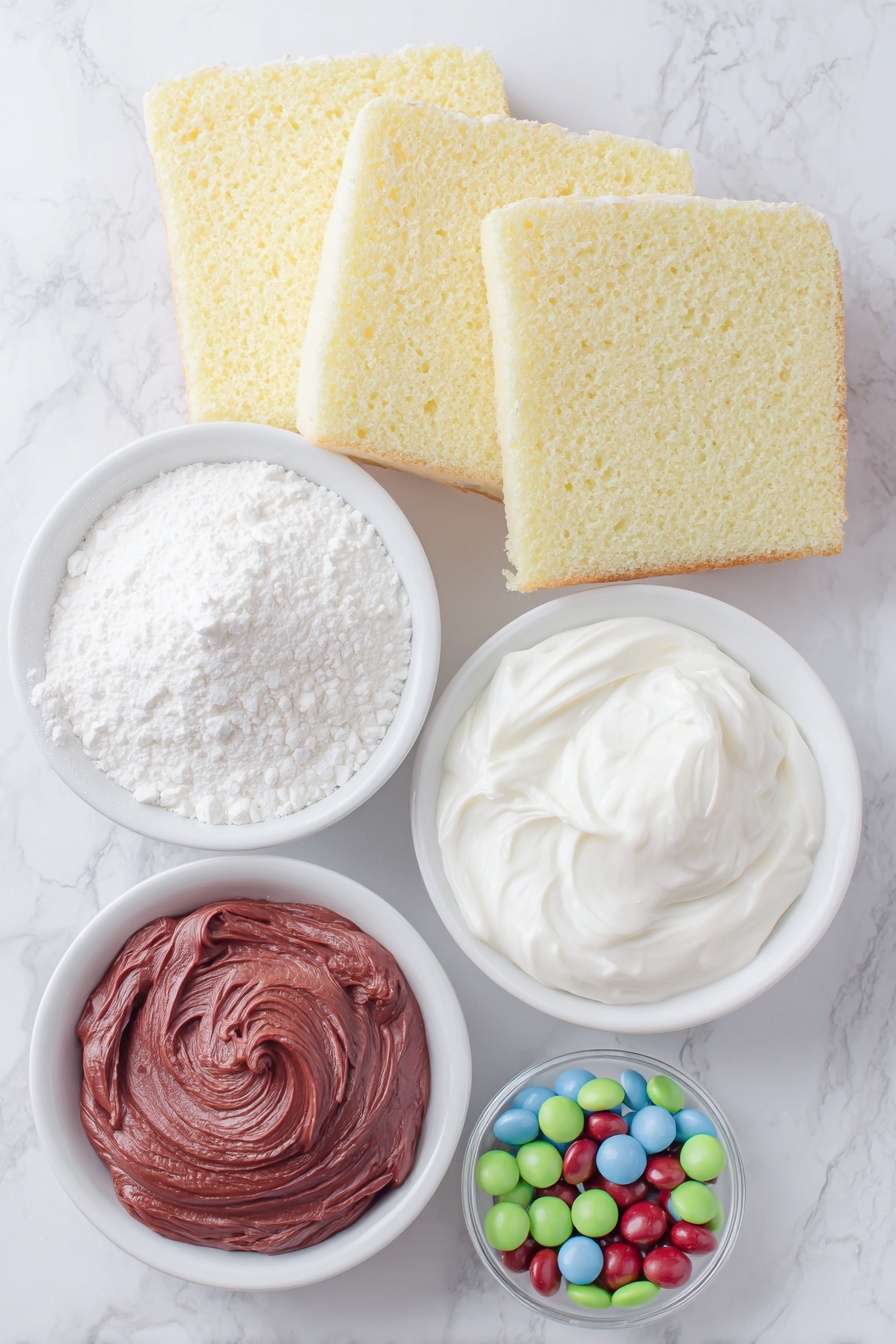 Ugly Sweater Cake Recipe - Ingredients