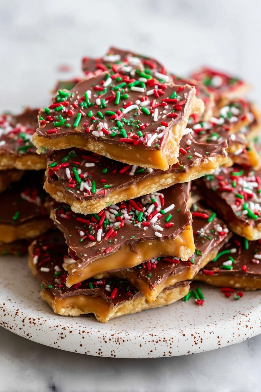 Christmas Saltine Crackers with Chocolate Recipe - Recipe Step