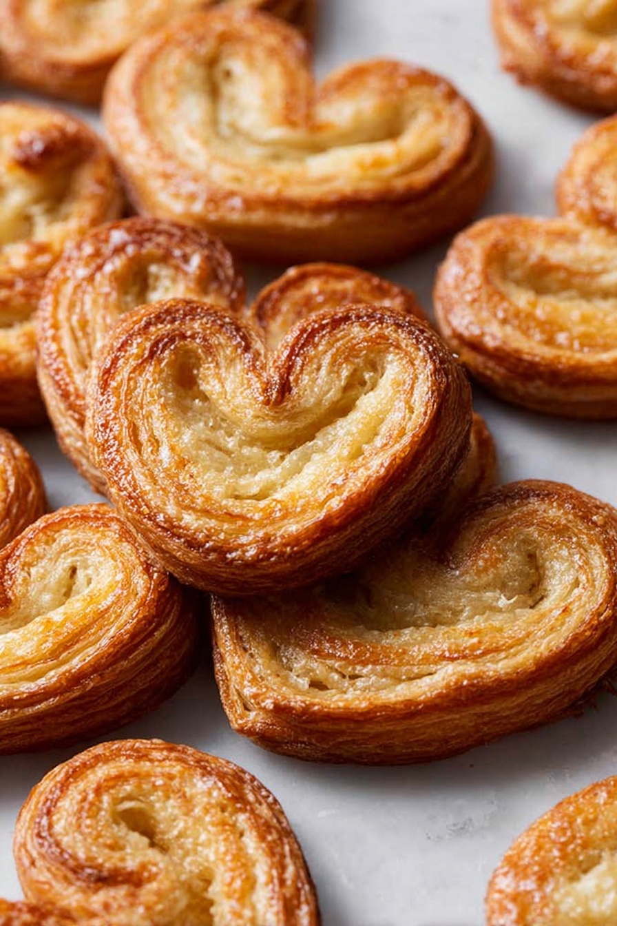 Easy Palmiers Recipe with Puff Pastry Recipe - Recipe Step
