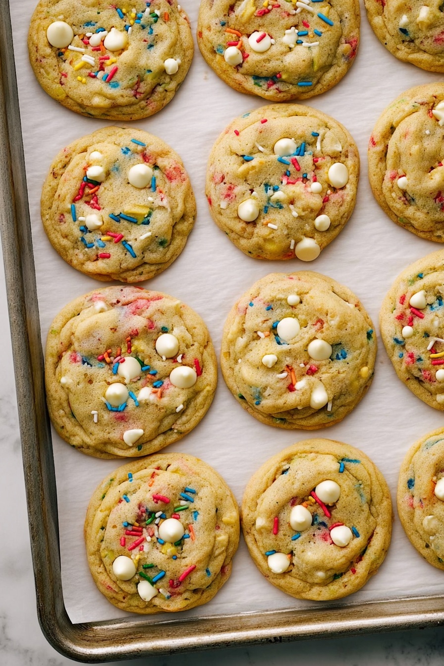 Funfetti Cheesecake Pudding Cookies Recipe - Recipe Step