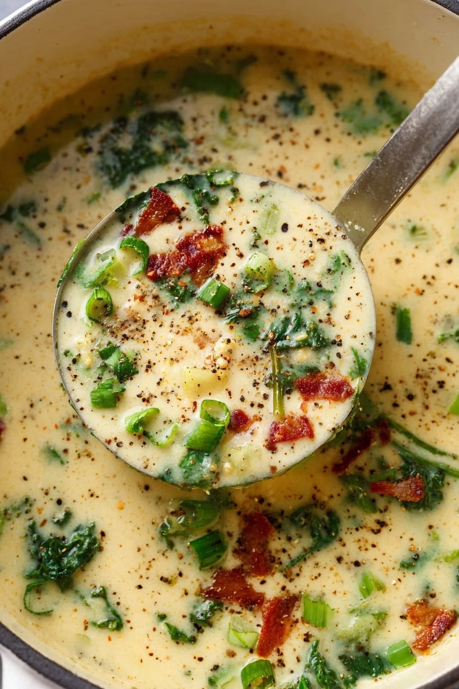 Colcannon Soup with Kale and Bacon Recipe - Recipe Step