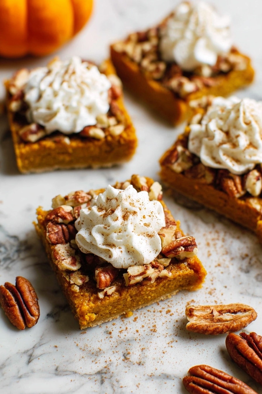 Pumpkin Pecan Pie Bars Recipe - Recipe Step
