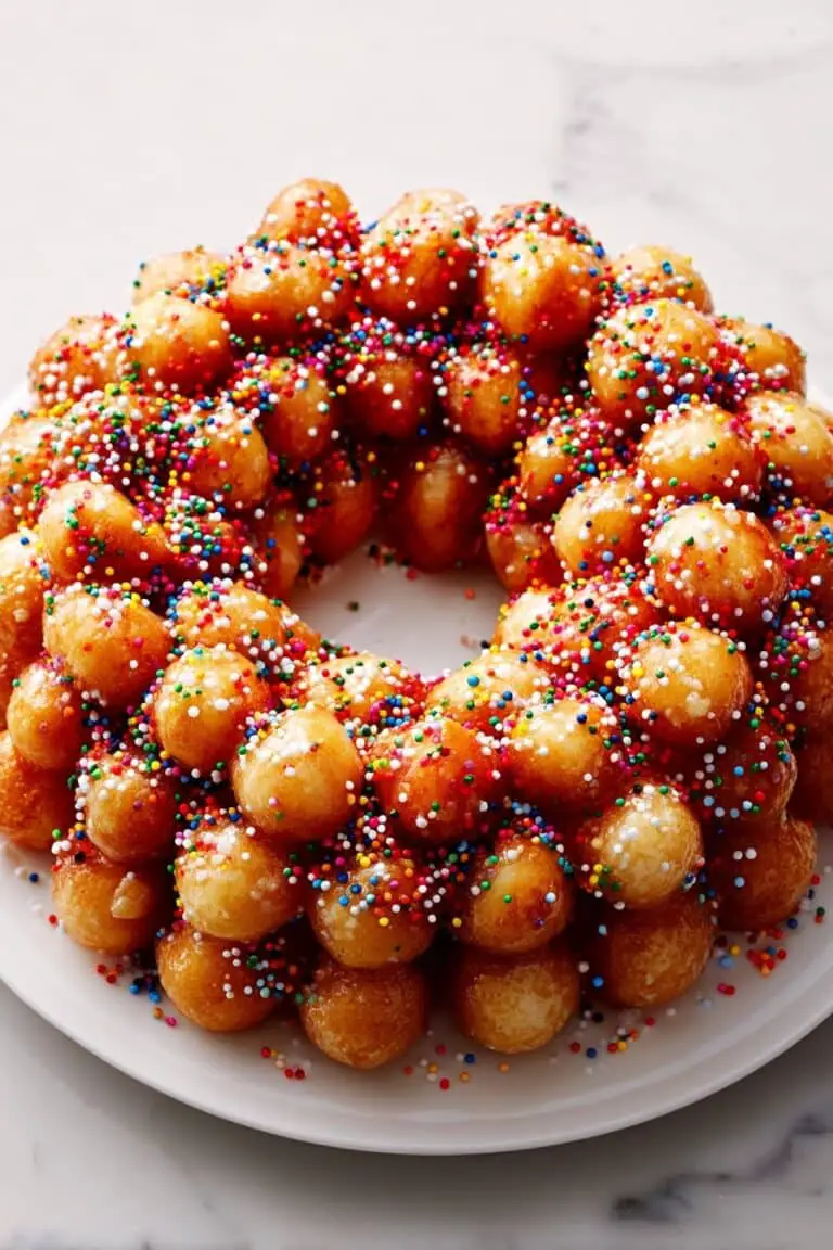 Easy Lemon Orange Struffoli Dessert Recipe