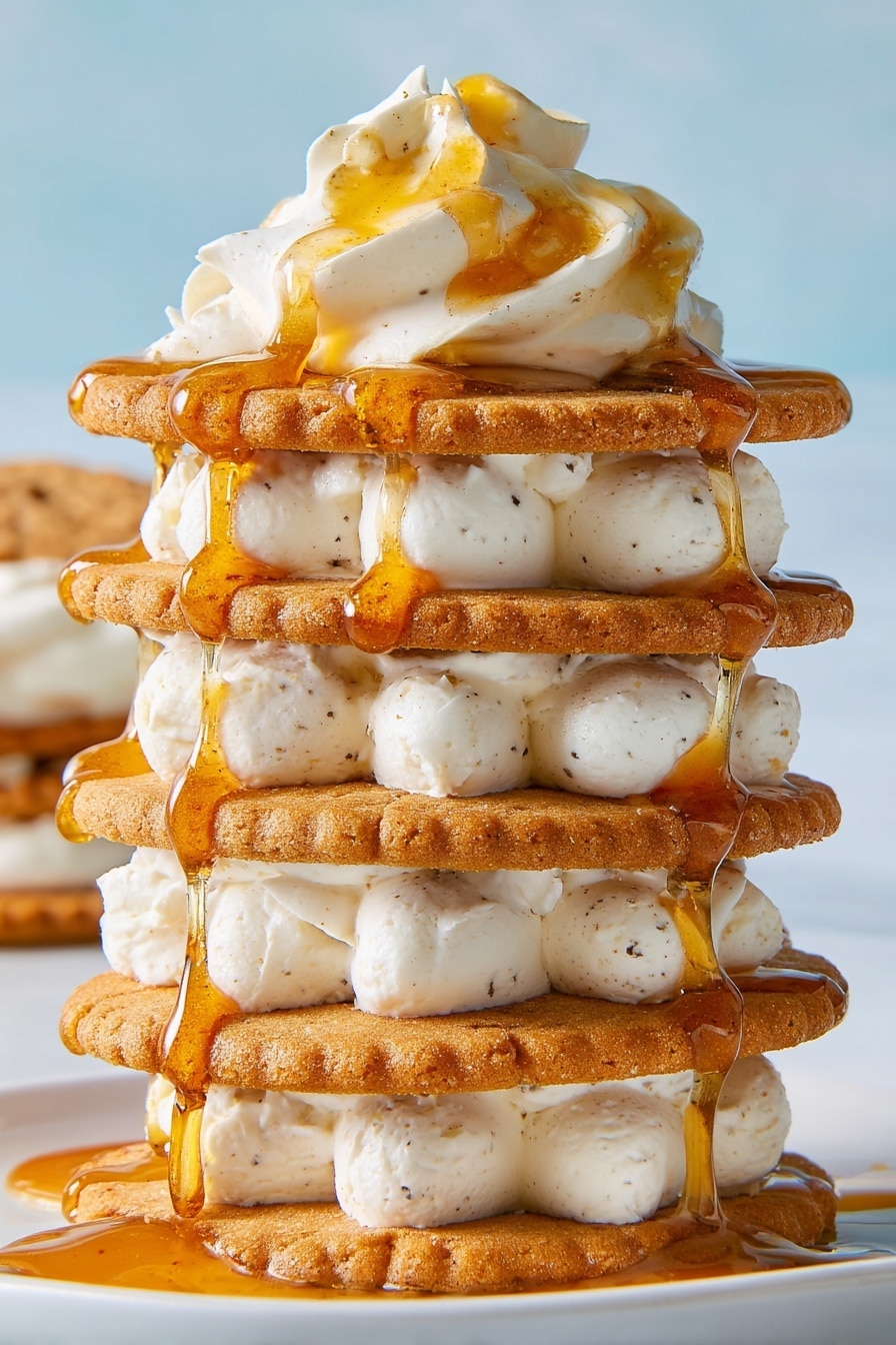 No-Bake Gingerbread Icebox Cake Recipe - Recipe Step