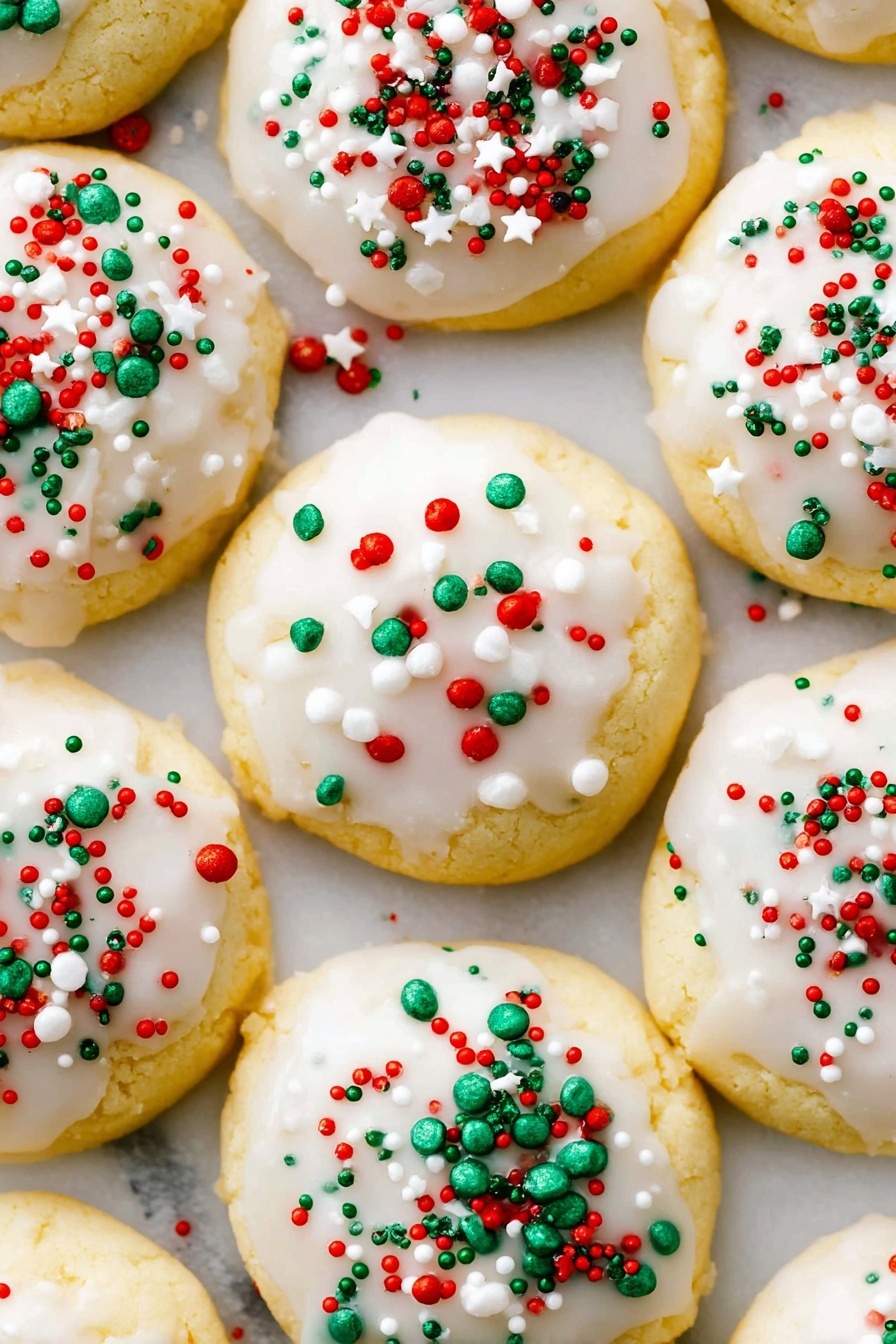 Italian Ricotta Christmas Cookies Recipe - Serving