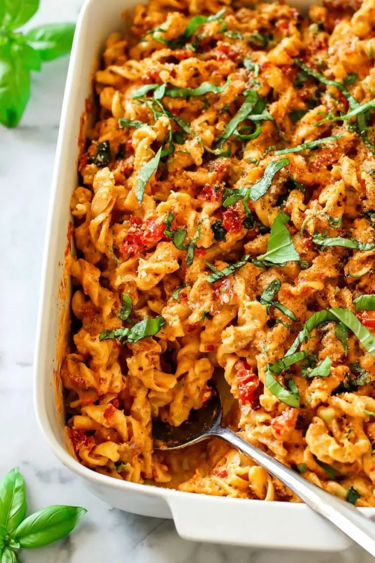 Baked Feta Pasta with Cherry Tomatoes Recipe