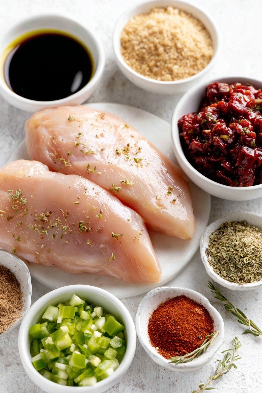 Slow Cooker Mexican Chicken Recipe - Ingredients