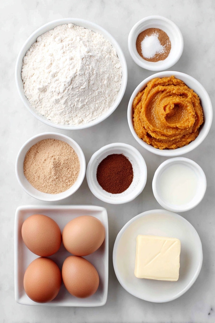 Pumpkin Pancakes Recipe - Ingredients