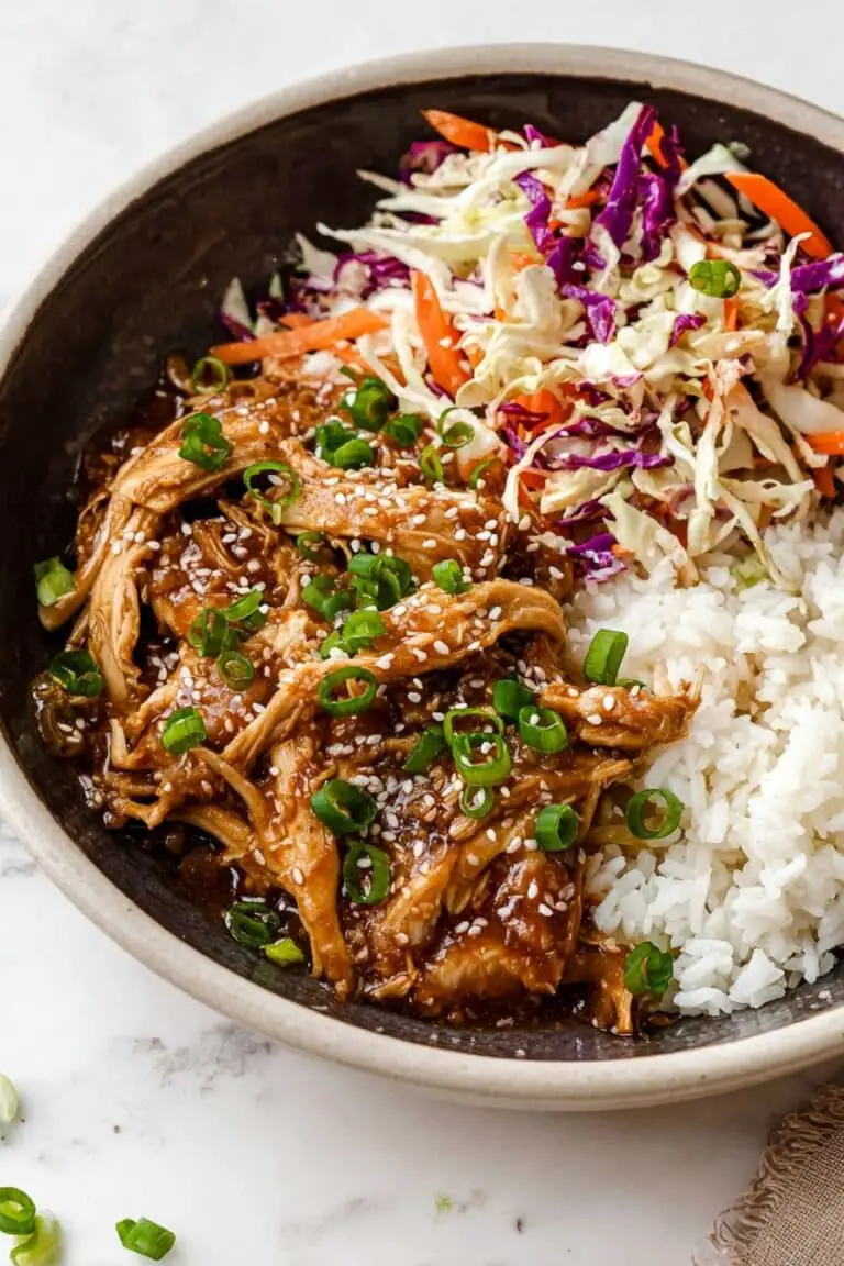Slow Cooker Korean BBQ Chicken Recipe