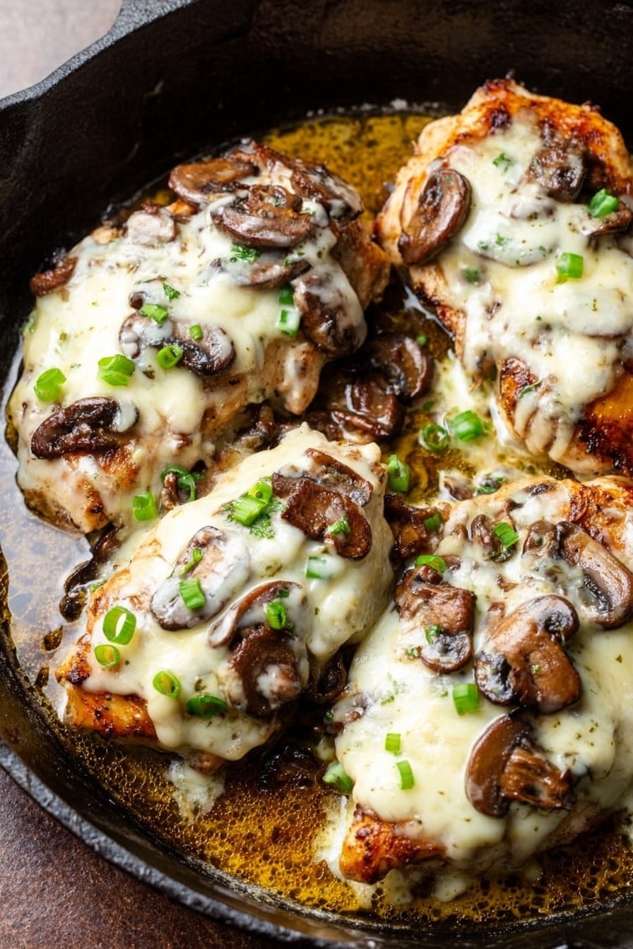 Chicken Marsala with Mushrooms Recipe - Serving