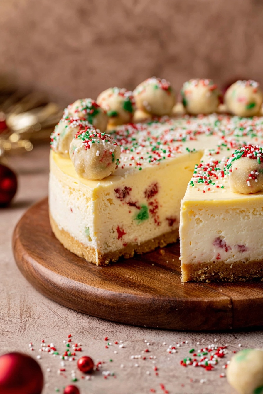 Sugar Cookie Cheesecake Recipe - Recipe Step