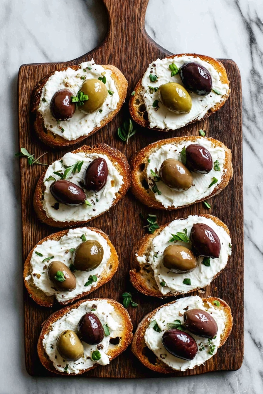 Whipped Feta Crostini Appetizer Recipe - Recipe Step