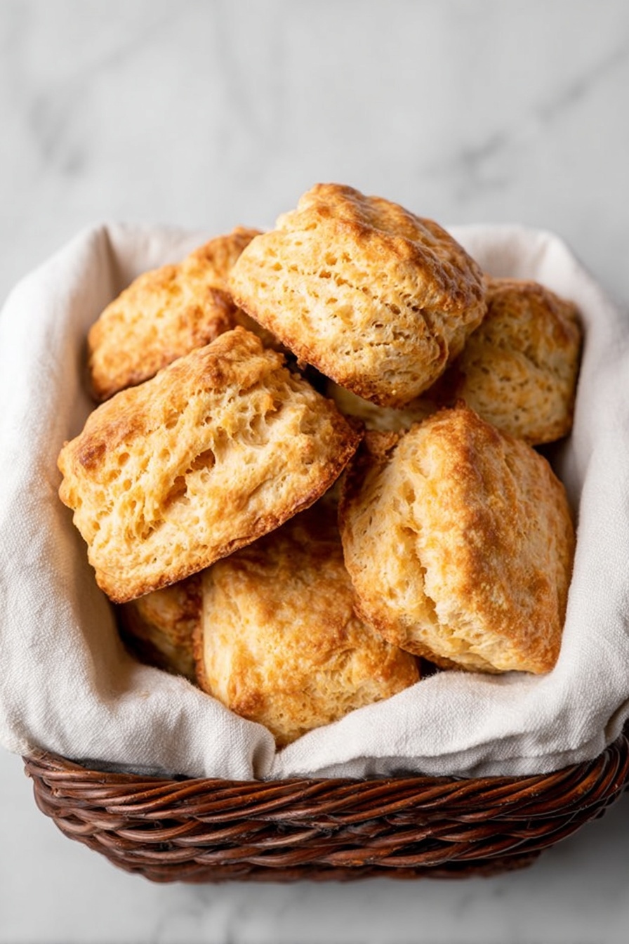 Cheddar Cornmeal Biscuits Recipe - Recipe Step