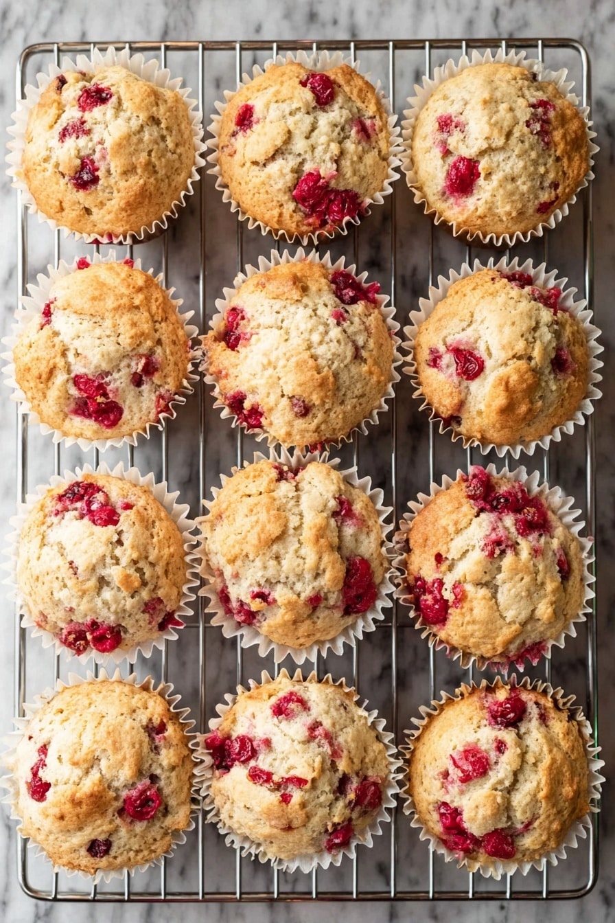 Cranberry Yogurt Muffins Recipe - Recipe Step