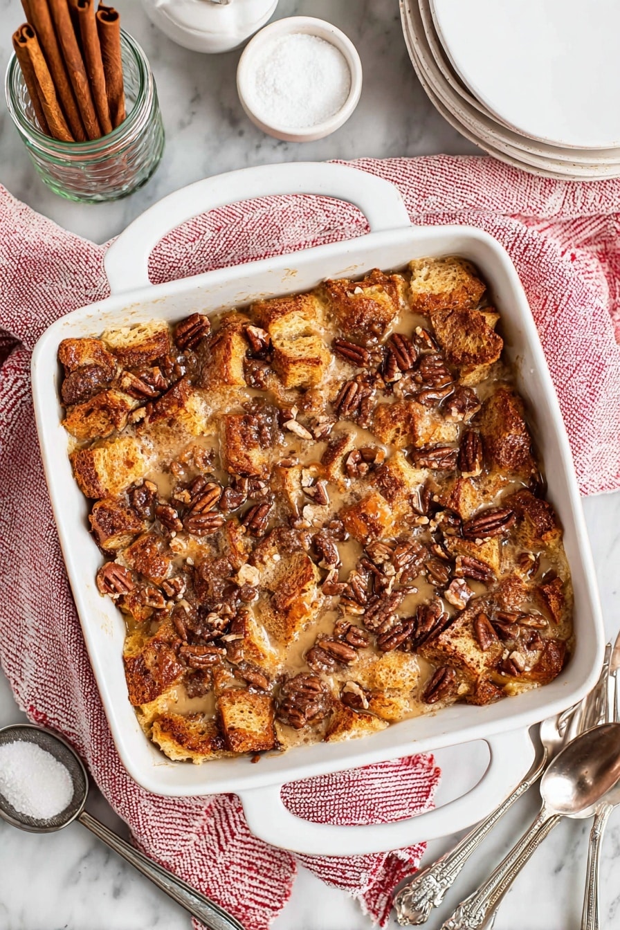 Eggnog French Toast Casserole Recipe - Recipe Step